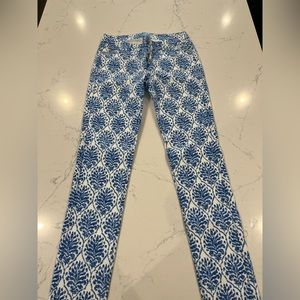 J.McLaughlin blue patterned pants